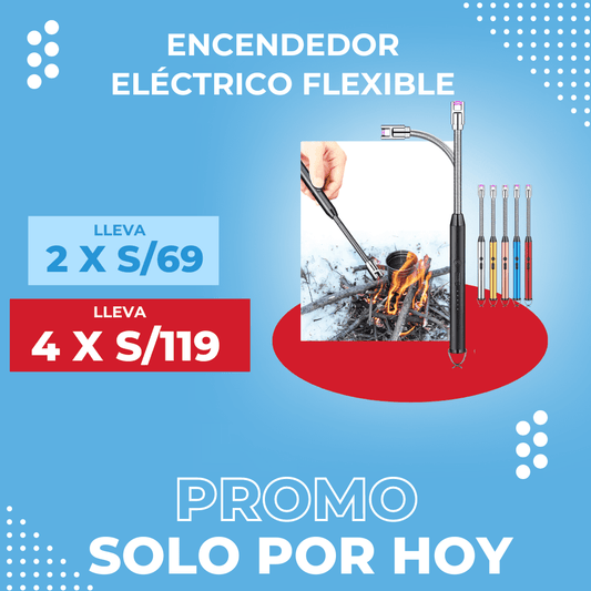 ENCENDEDOR ELÉCTRICO FLEXIBLE | ENVÍO GRATIS