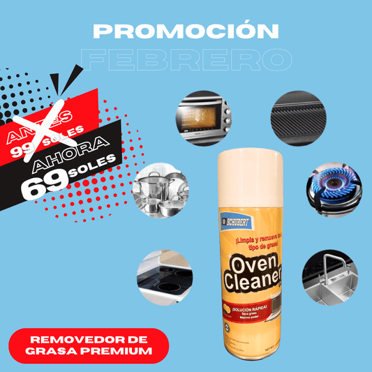 OVEN CLEAN QUITA GRASA, PRODUCTO GARANTIZADO | ENVÍO GRATIS